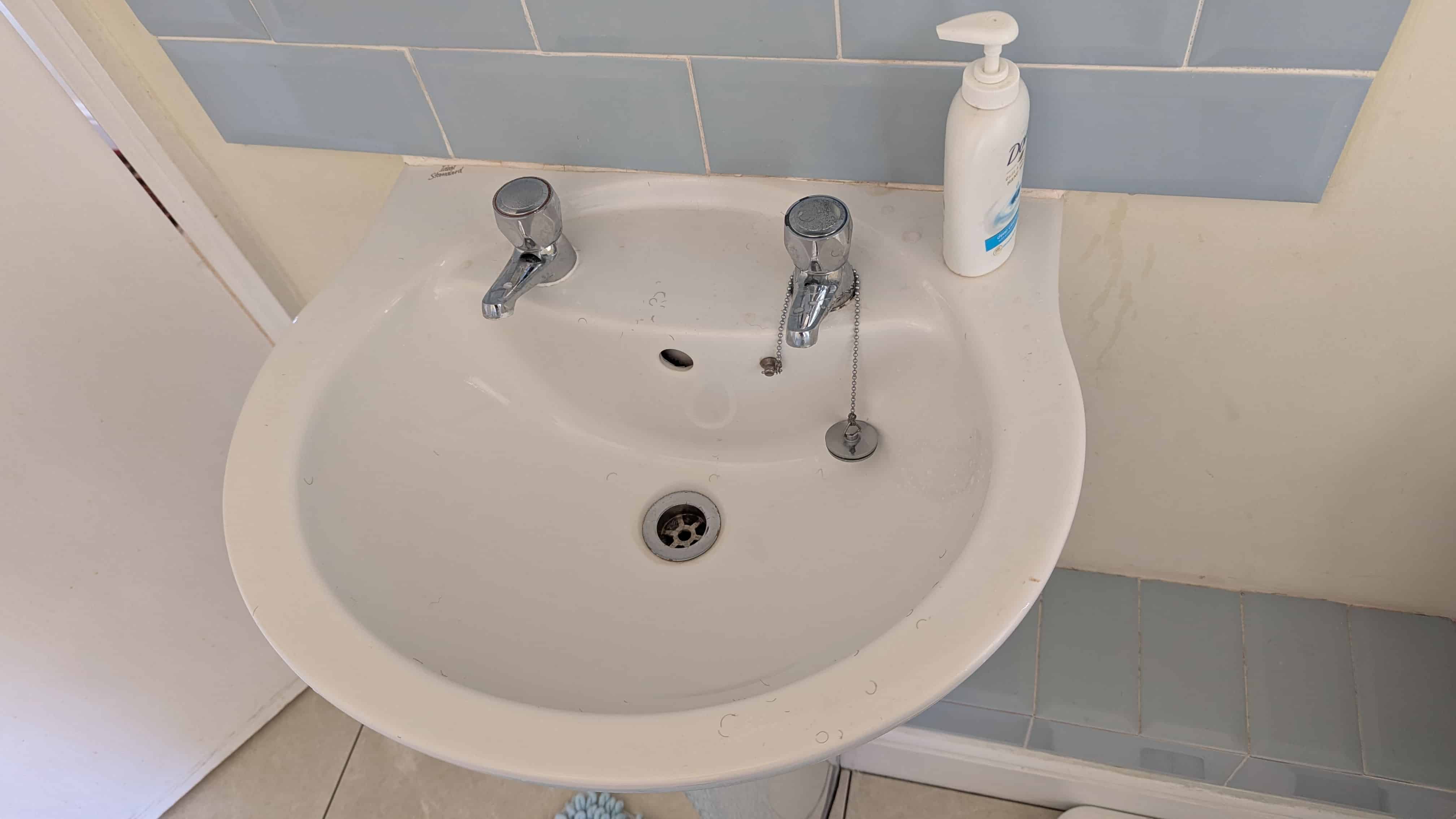 Bathroom after cleaning